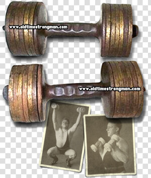George Jowett Dumbbells   Strong Man George Jowett  HD Png Download