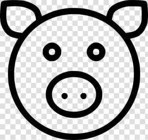 Transparent Pig Face Png   Spiked Circle  Png Download