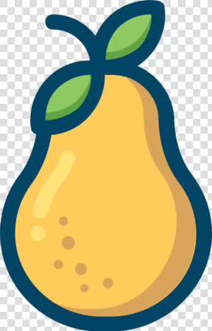 Food yellow artwork   Animated Papaya  HD Png Download