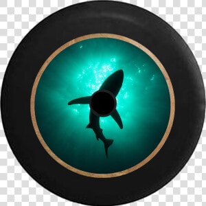 Jeep Wrangler Jl Backup Camera Shark Silhouette In   Shark  HD Png Download