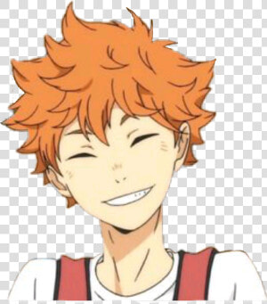  haikyuu  hinata   Orange Hair Dude Anime  HD Png Download