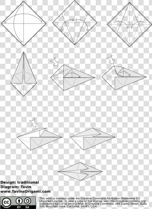 Origami Flamingo Instructions  HD Png Download