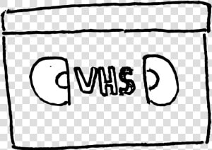 Video Tapes   Line Art  HD Png Download