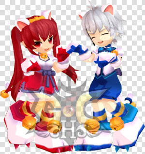 Mhsr3hs   Pacote Luna Grand Chase  HD Png Download