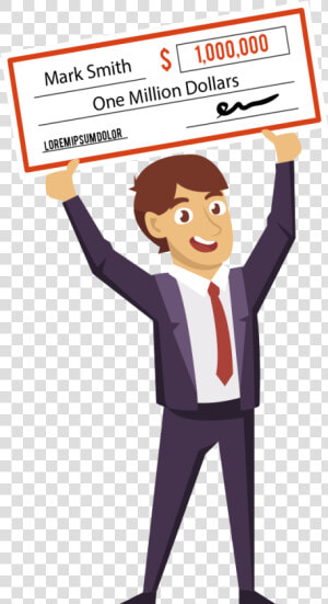 How To Win Scratch Offs   1 Million Dollars Clipart Png  Transparent Png