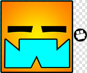 Geometry Dash Memes   Skin De Geometry Dash  HD Png Download
