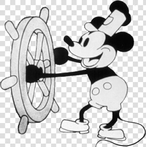 Old Mickey Mouse Drawing At Getdrawings   Mickey Mouse Steering Boat  HD Png Download