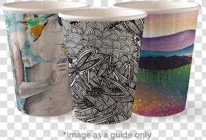 Biopak Coffee Cup Art Series Beach  HD Png Download