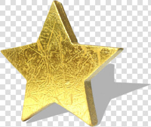 3d Gold Star Png Hd   Gold Star Transparent Background  Png Download