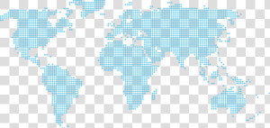 Map Of The World   Digital World Map Vector  HD Png Download