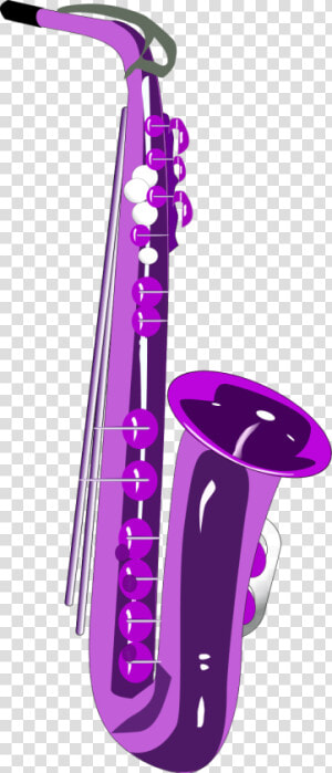 Transparent Tenor Saxophone Clipart   Clip Art Cartoon Tenor Sax  HD Png Download