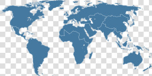 Global Map   Places Where Avalanches Occur  HD Png Download