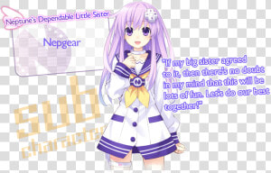 Hyperdimension Neptunia Characters  HD Png Download