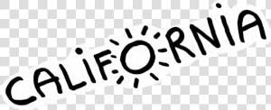  california  californiagirl  homesick  handwritten   Circle  HD Png Download