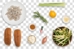 New England style Shrimp Rolls With Grilled Green  amp    Natural Foods  HD Png Download