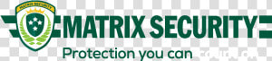 Protection You Can Count On   Matrix Security  HD Png Download