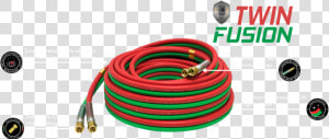 Twin Fusion Welding Air Hose   Wire  HD Png Download