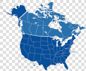 America Political Map  HD Png Download
