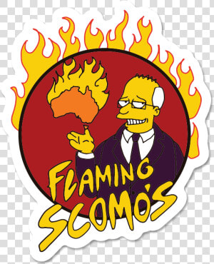 Flaming Scomos Sticker  HD Png Download