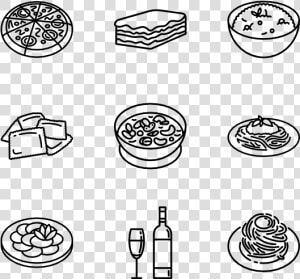 Italian Food   Food Vector Icons Png  Transparent Png