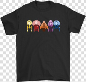 Star Trek Divisions Colors And Starship Enterprise   Degenatron T Shirt  HD Png Download