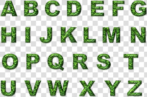 Alphabet  Environmental  Ecological  Green  Letters    Abc Words  HD Png Download