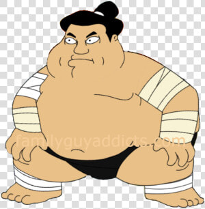 Sumo Wrestler Family Guy  HD Png Download