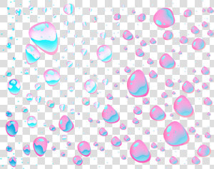 Mq Pink Blue Bubbles Bubble Background   Water Drop Blue Png  Transparent Png