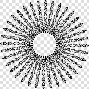 Transparent Vintage Png Frame   Hypnosis Pattern  Png Download