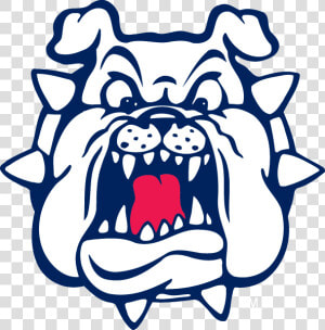 Fresno State Bulldog Head  HD Png Download
