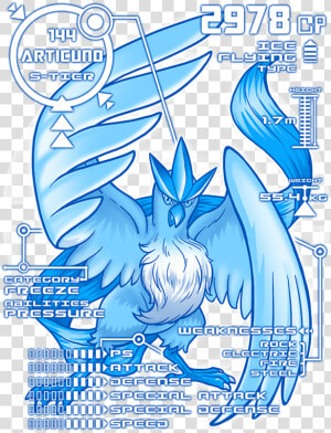 Articuno Png  Transparent Png