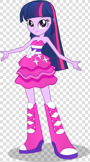 Twilight Sparkle Equestria Girl Dress  HD Png Download