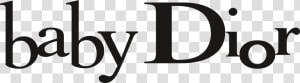 Baby Dior Logo Vector  HD Png Download