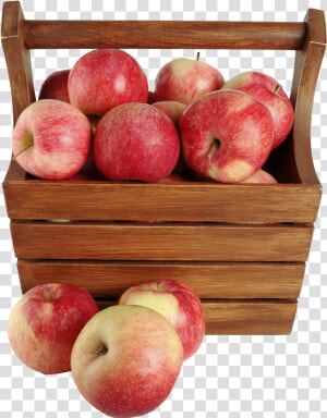 Basket Of Apples Png  Transparent Png