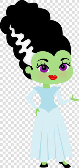 Clip Art Frankenstein Illustration Vector Graphics   Bride Of Frankenstein Clipart  HD Png Download