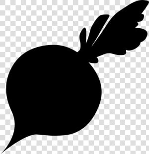 Transparent Vegetable Silhouette Png   Beet Root Clipart Png  Png Download