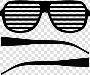 Shutter Sunglasses Vector Shades Aviator Free Transparent   Shutter Shades Png  Png Download