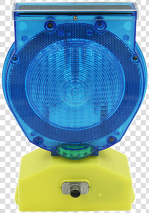 Solar Barricade Warning Blue Light  HD Png Download