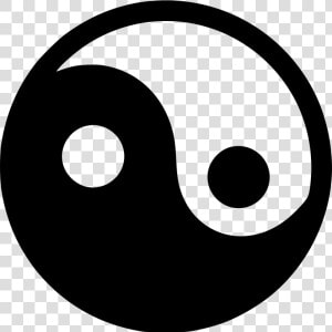 Ying Yang   Circle  HD Png Download