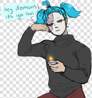 Transparent Demons Clipart   Sally Face Memes Funny  HD Png Download