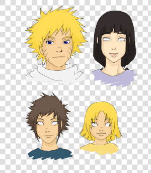 Naruto Hokage And Hinata Photo   Cartoon  HD Png Download