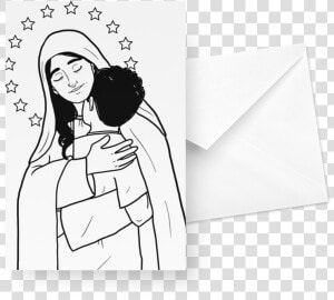 Clip Art Cart O Abra M   Abraço De Maria  HD Png Download