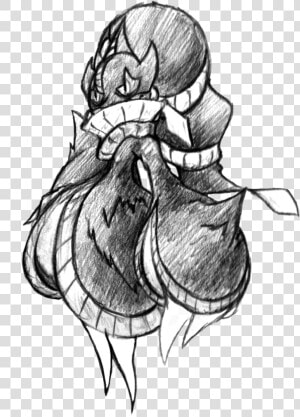 Daily Draw Day 10 needed More Mega Banette  So I Drew   Sketch  HD Png Download