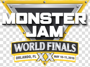 Monster Jam Logo World Finals  HD Png Download