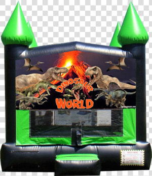Dinosaur Bounce House   Inflatable  HD Png Download
