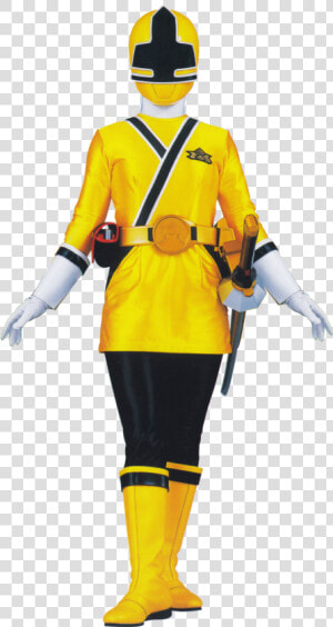 Power Ranger Samurai Yellow  HD Png Download