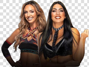  iiconics  peytonroyce  peytonroycewwe  billiekay  billiekaywwe   Girl  HD Png Download