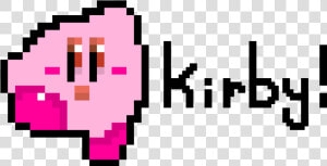 16 Bit Kirby Sprite   Png Download   Paint Pixel Art  Transparent Png