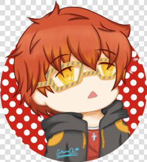Transparent Mystic Messenger Png   Mystic Messenger Chibi 707  Png Download