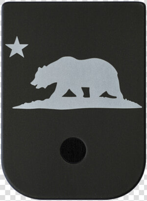 California Flag Titanium Black Traditional Finish Mag  HD Png Download